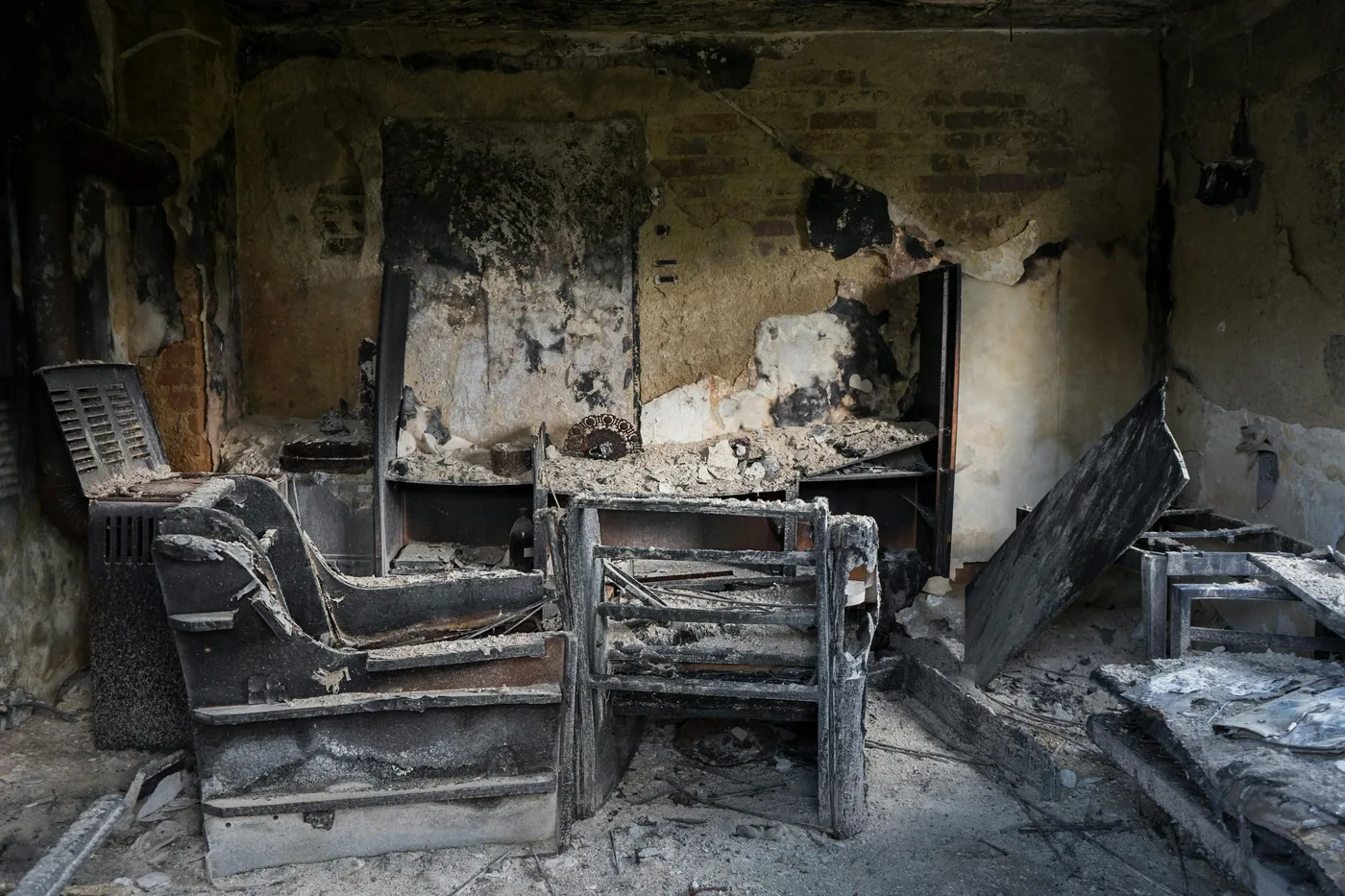 fire and smoke damage restoration Salt Lake City Utah — smoke and soot damage in residential property
